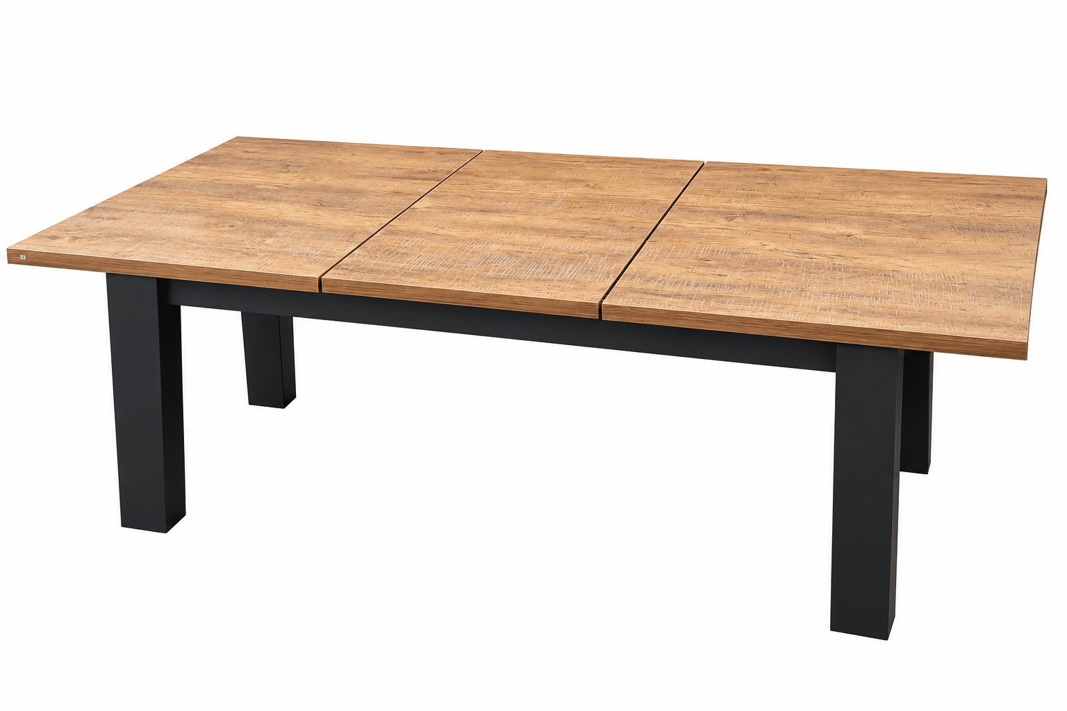 Table à Manger avec rallonge Miami – Décor chêne denver Oak – Image 3