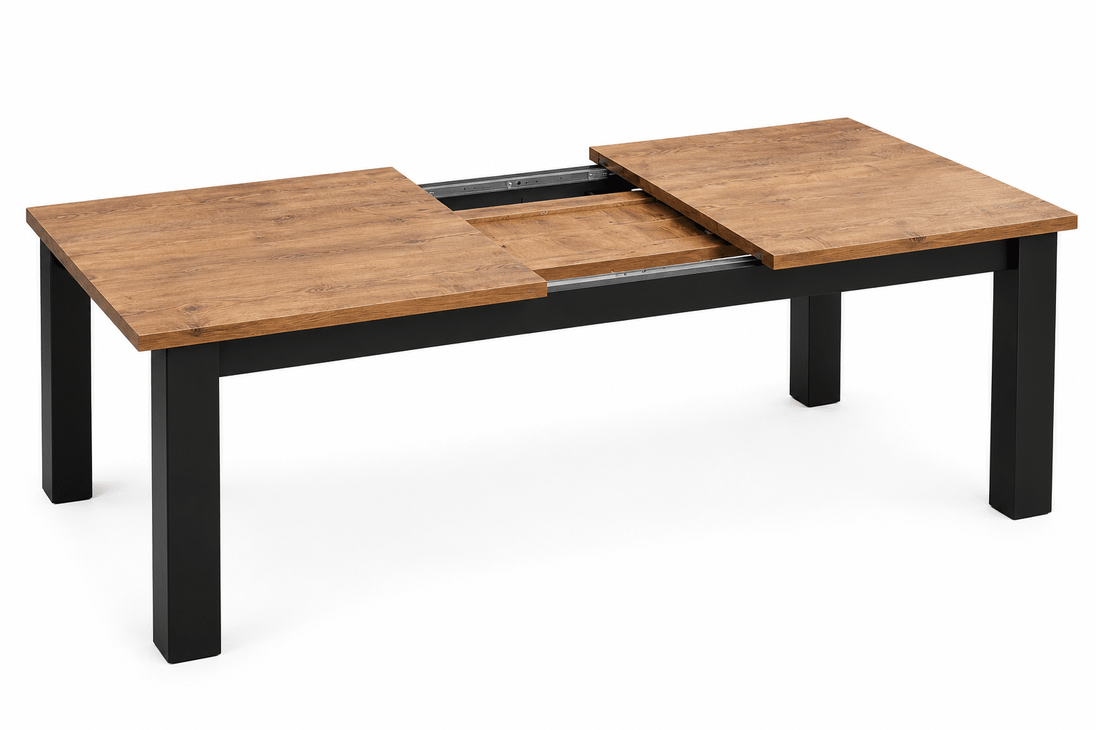 Table à Manger avec rallonge Miami – Décor chêne denver Oak – Image 4