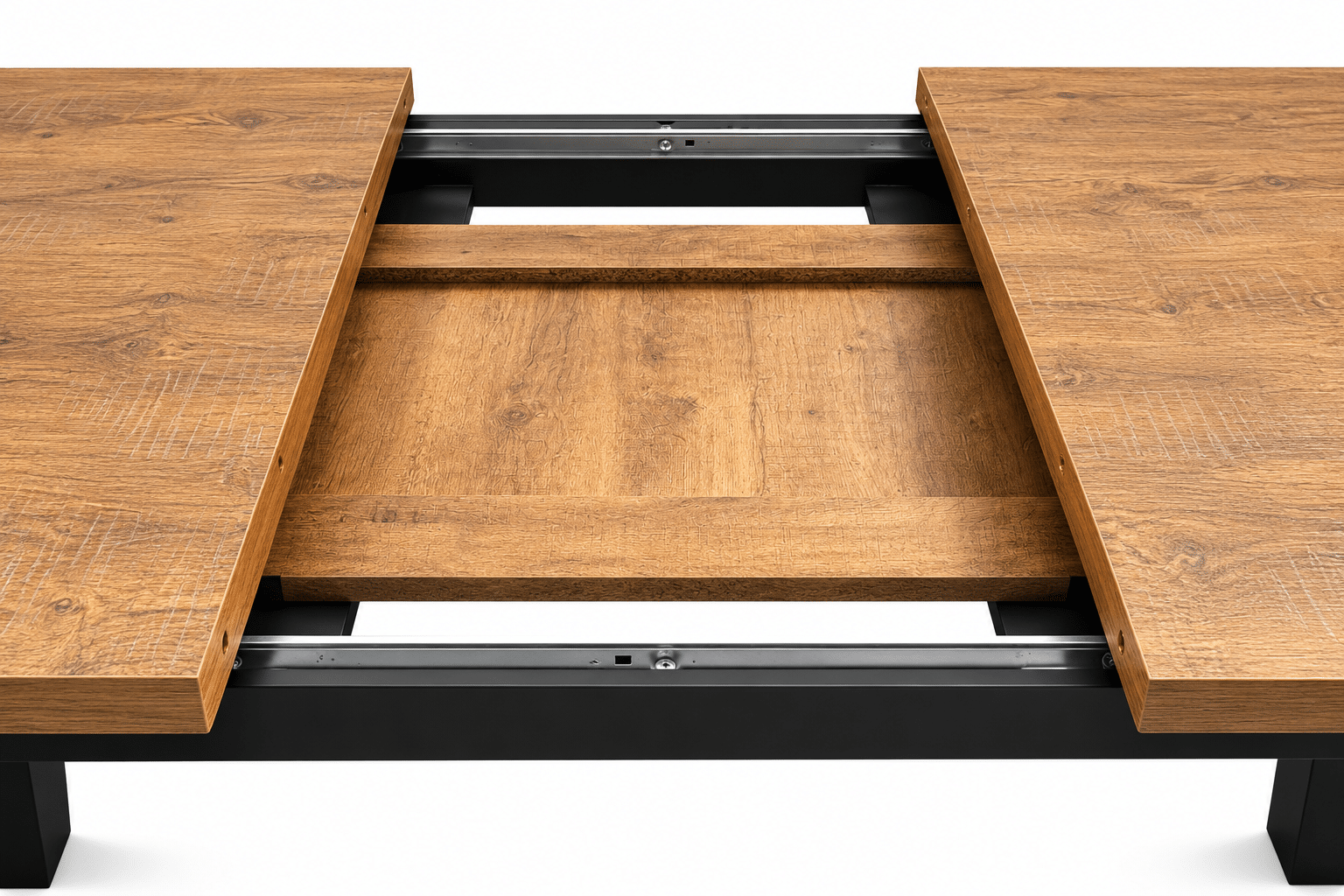 Table à Manger avec rallonge Miami – Décor chêne denver Oak – Image 5