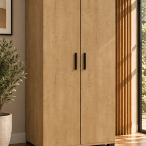 IZZY CHÊNE – ARMOIRE 2 PORTES