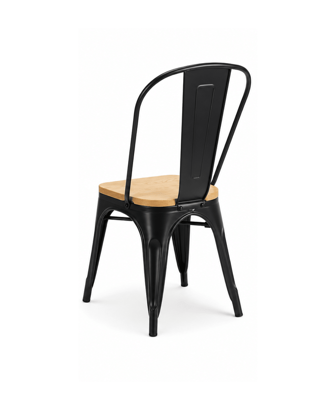 Chaise Bois & Métal – Image 3