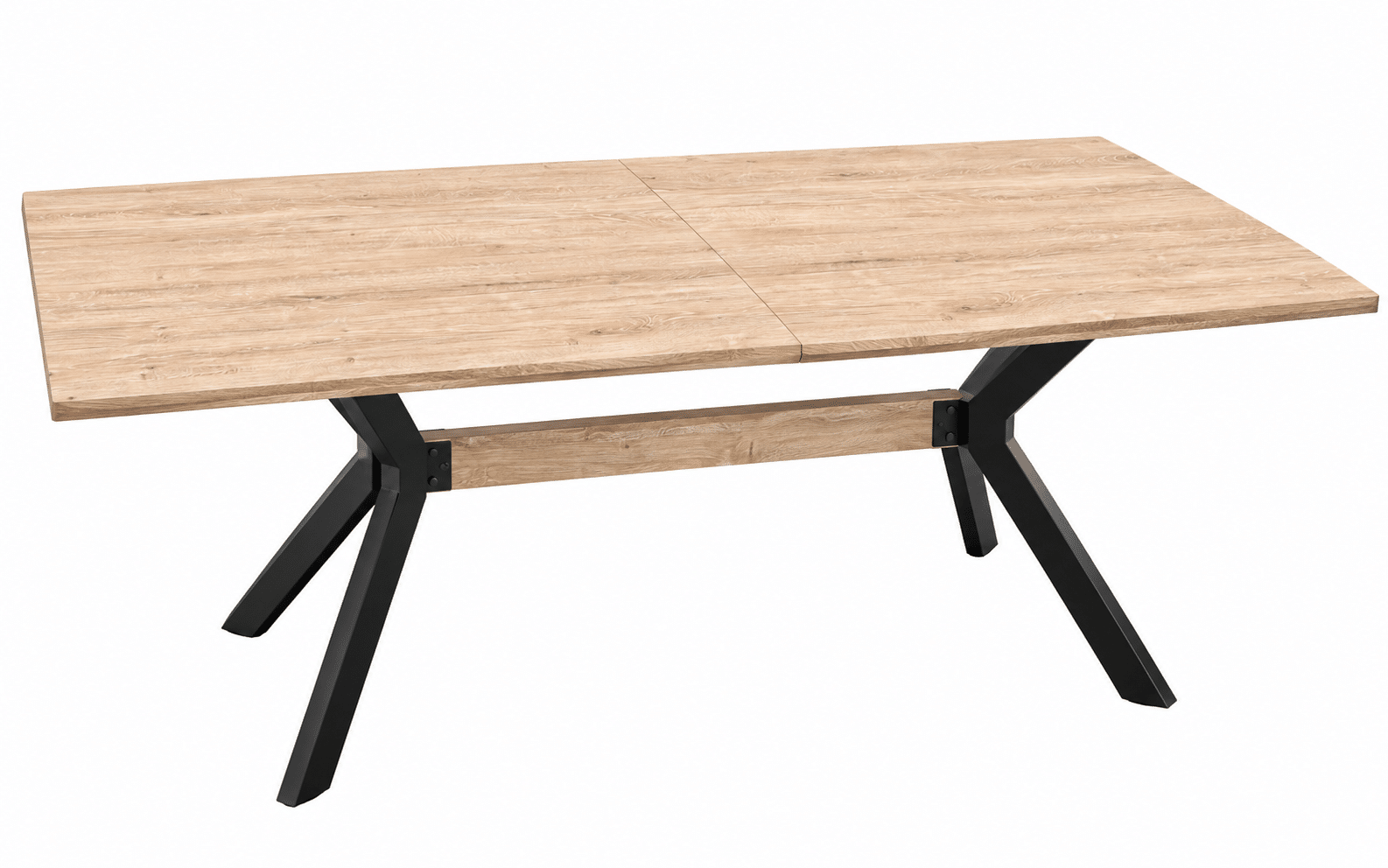 Table extensible Scarlet Oak décor papier – Image 2
