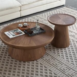Table basse double Japandi