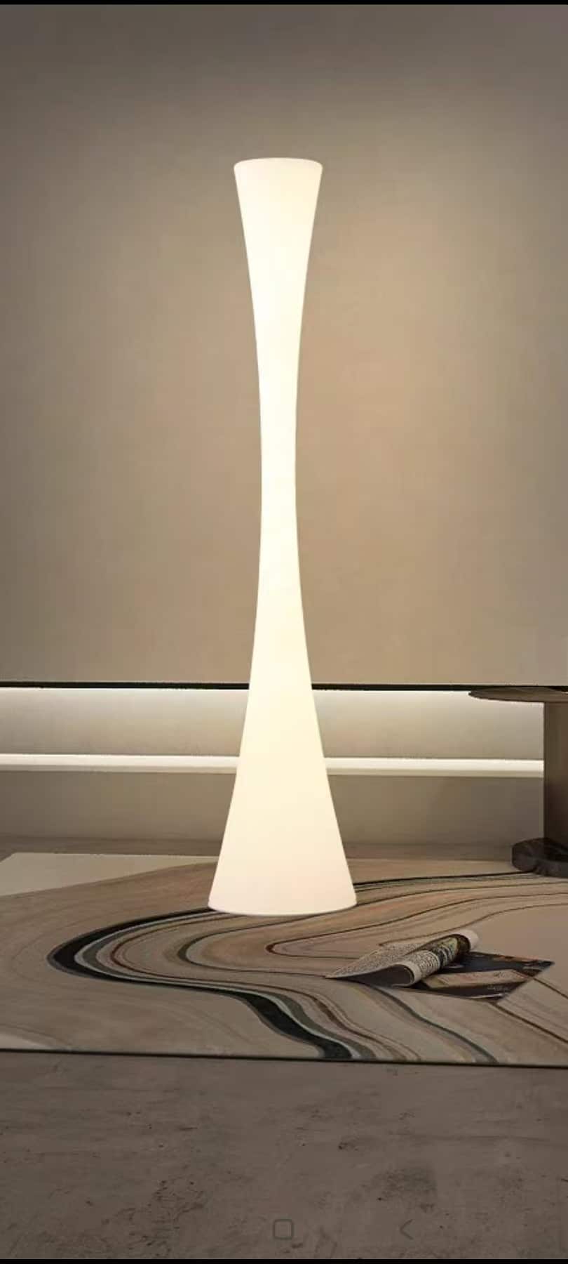Lampadaire Colonne LED Design MARTINELLI LUCE avec 2 lumières différentes – Image 2