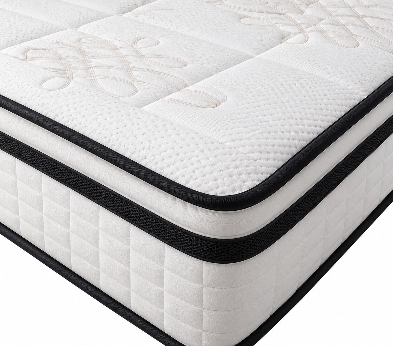 Matelas BARON 2 – Confort Premium avec Surmatelas Intégré en ressorts ensachés épaisseur 25cm – Image 2