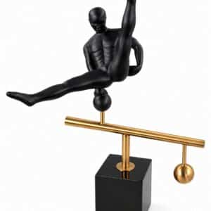 Sculpture décorative – Gymnaste en équilibre