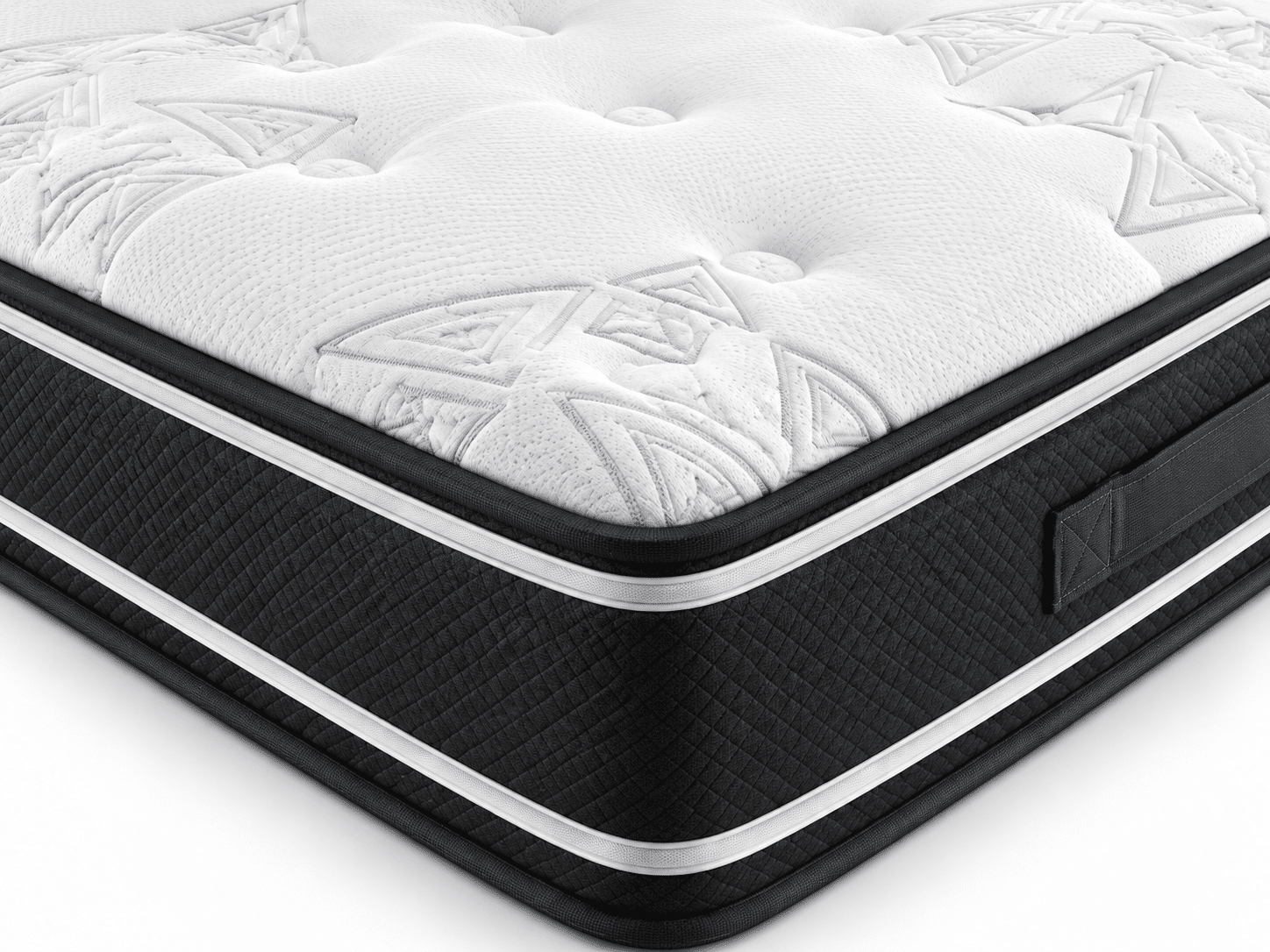 Matelas nice Confort – Ressorts ensachés – Épaisseur 19 cm – Image 2