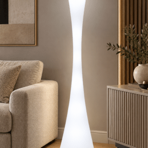 Lampadaire Colonne LED Design MARTINELLI LUCE avec 2 lumières différentes