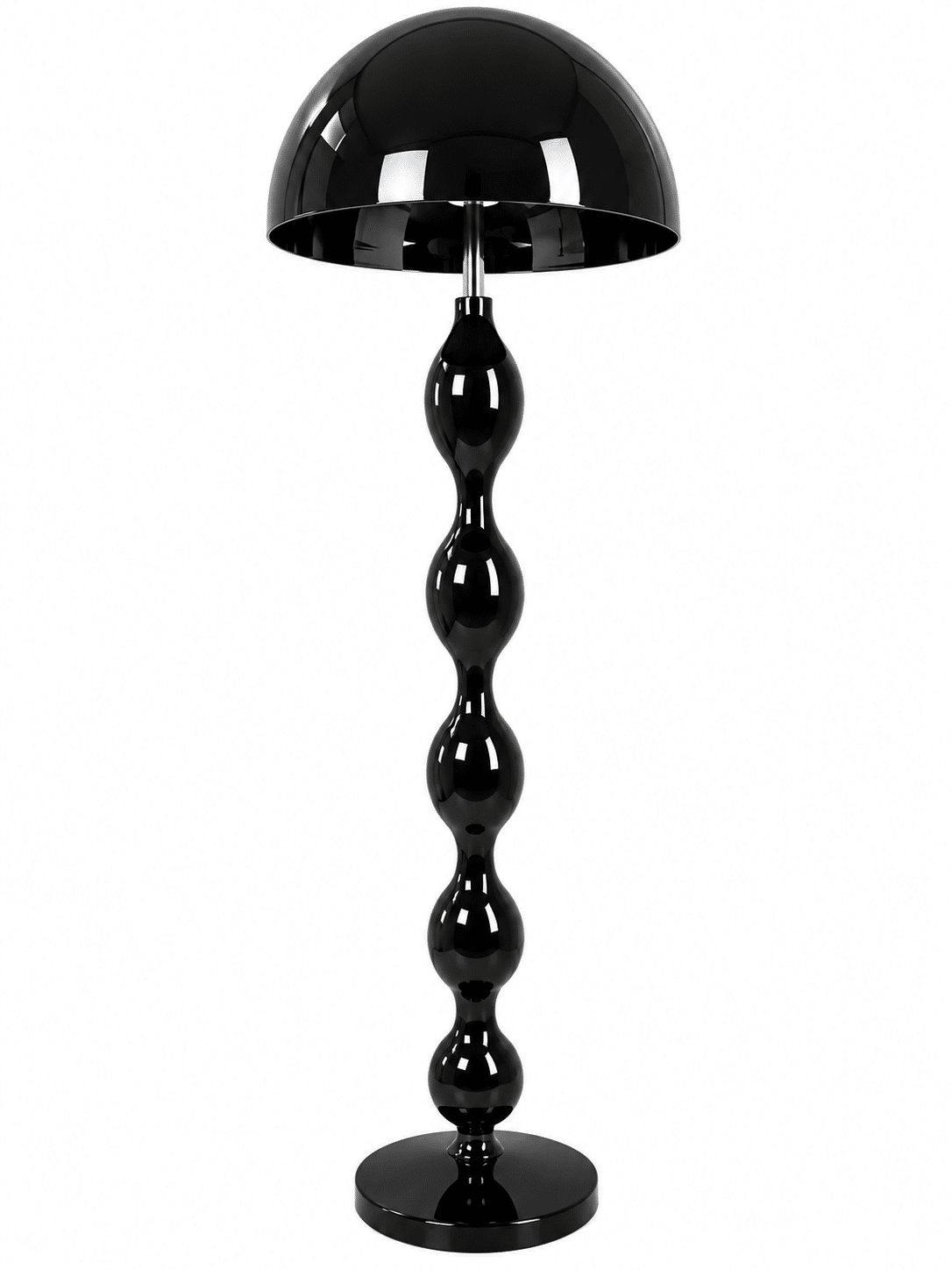 Lampadaire Design Noir Brillant – Style Moderne et Élégant brarnu – Image 2