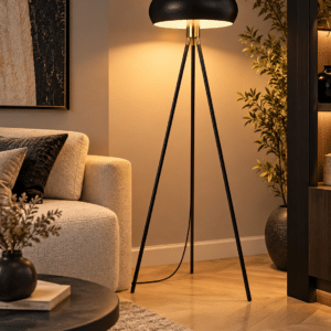 Lampadaire Trépied Élégance cerrlo